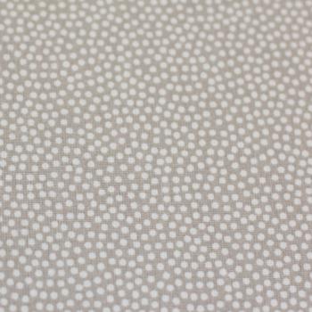 Baumwolle Dotty Camel/Weiß by Swafing